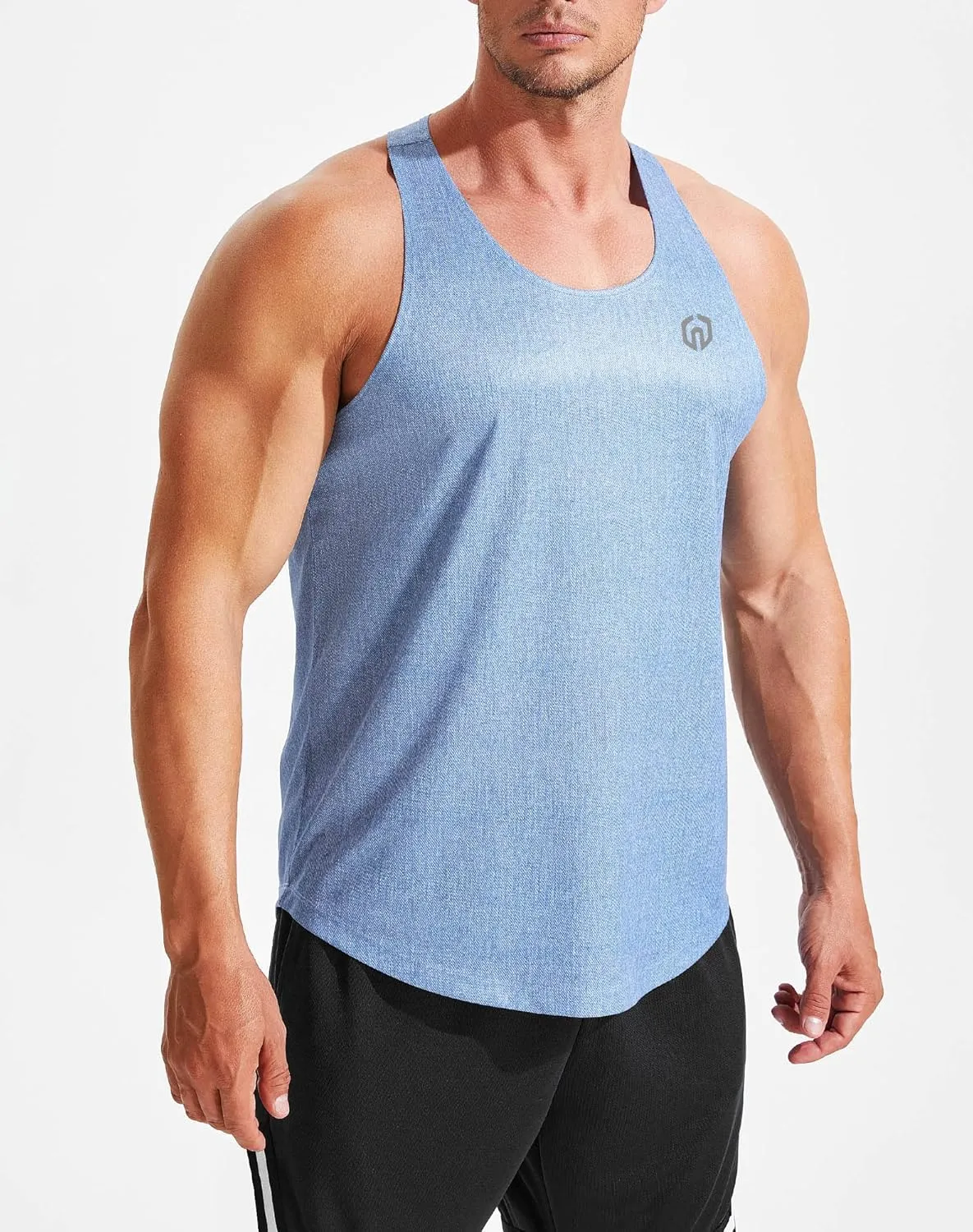 NELEUS Men's Workout Running Tank Top Sleeveless Gym Athletic Shirts