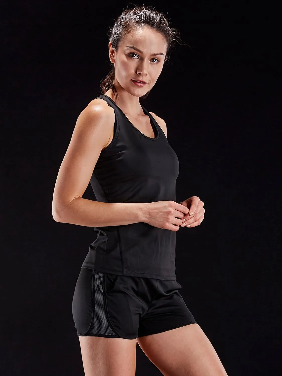 NELEUS Women's 3 Pack Compression Base Layer Dry Fit Tank Top