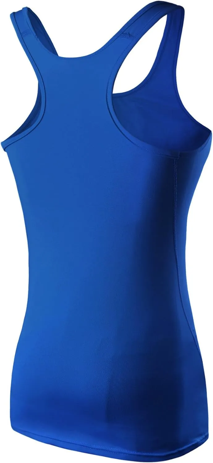 NELEUS Women's 3 Pack Compression Base Layer Dry Fit Tank Top