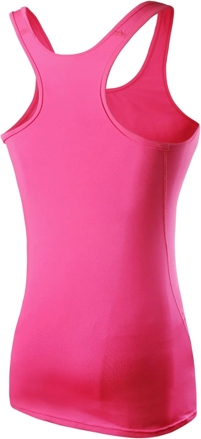 NELEUS Women's 3 Pack Compression Base Layer Dry Fit Tank Top