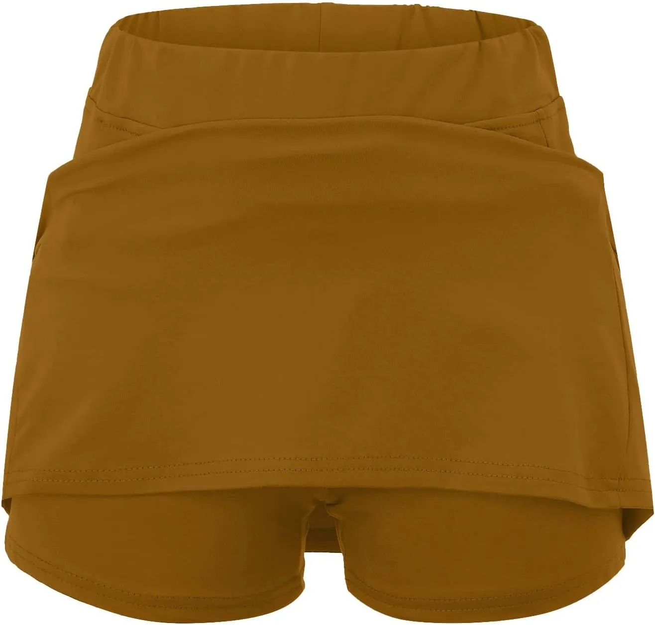 NREALY Athletic Yoga Culottes for Women Skorts for Women with Pockets Elastic Yoga Culottes for Women