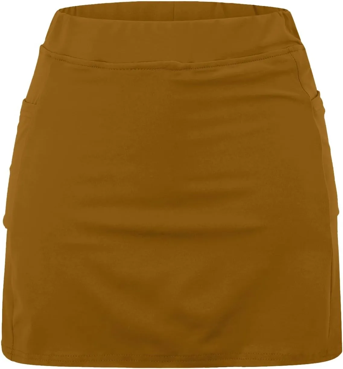 NREALY Athletic Yoga Culottes for Women Skorts for Women with Pockets Elastic Yoga Culottes for Women