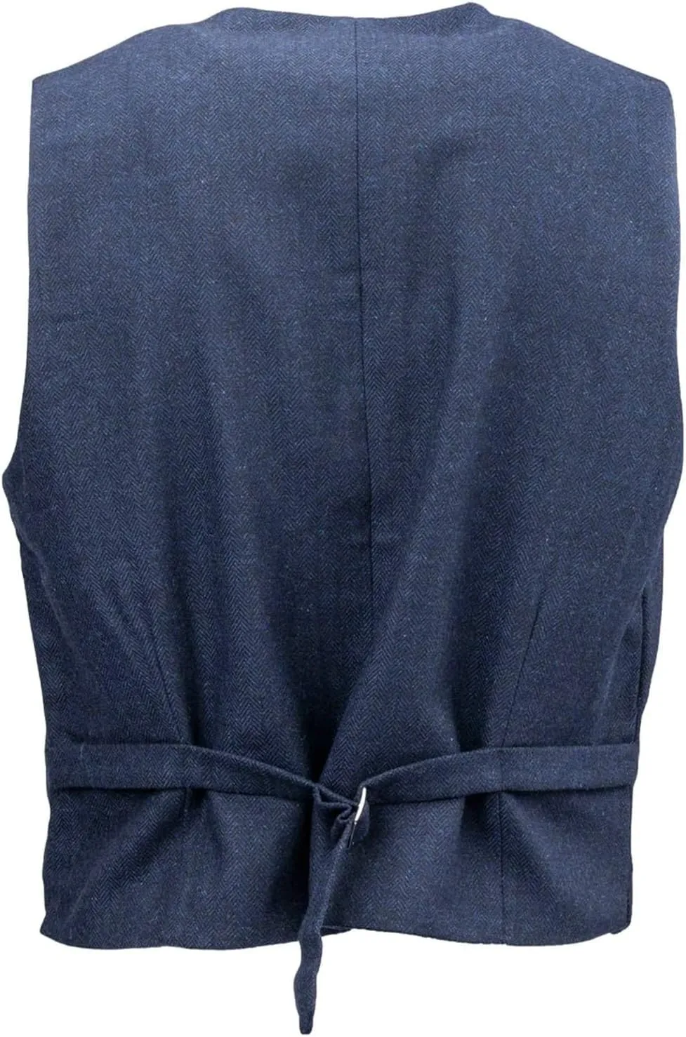 OUTBACK TRADING Men's Jessie Vest | Lightweight Button Down Wool Western Outdoor Vest with Adjustable Back Slide Belt