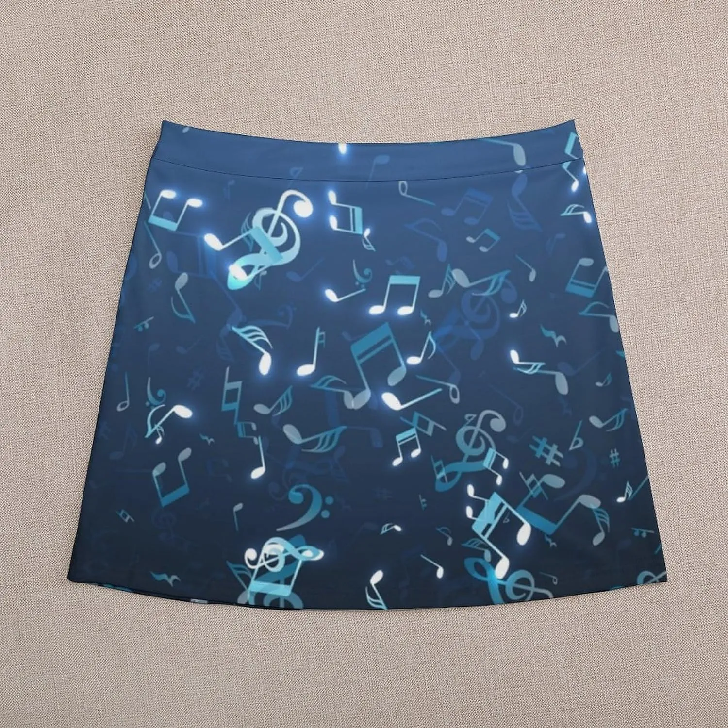 Piano Music Note Short Skirt Culottes Womens Athletic Skorts Skirts Exercise Skort Kilts Casual Skort