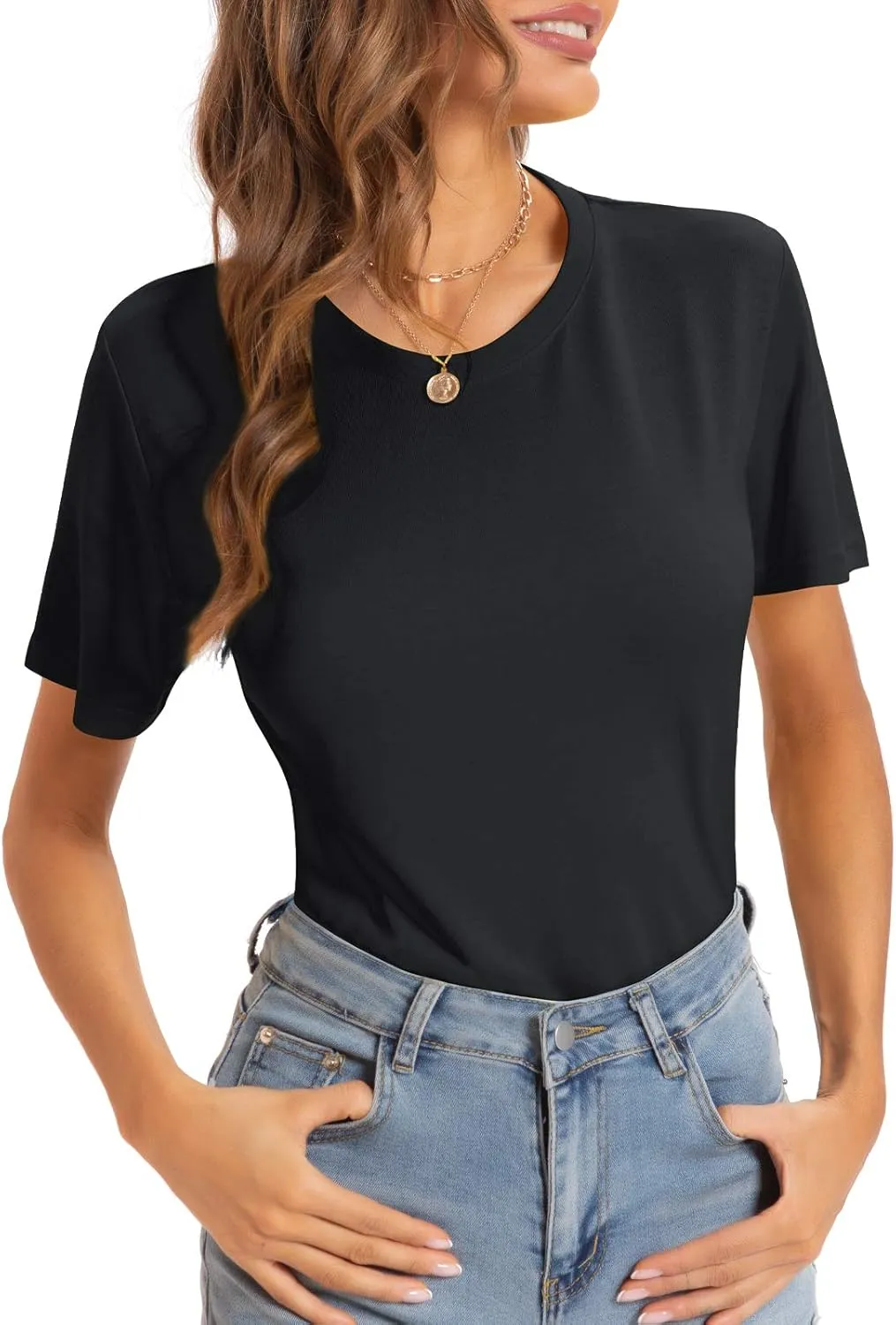 QUALFORT Women's Bamboo T-Shirt