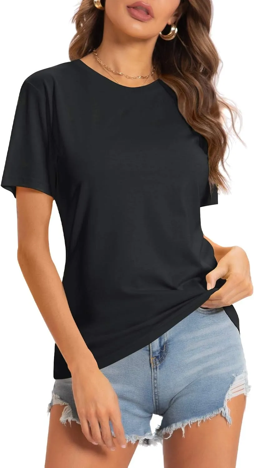 QUALFORT Women's Bamboo T-Shirt