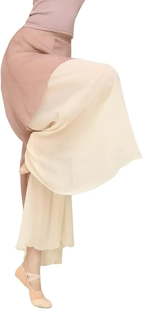 ROYAL SMEELA Chiffon Palazzo Pants for Women - Wide Leg, High Waist, Flowing, Boho Style