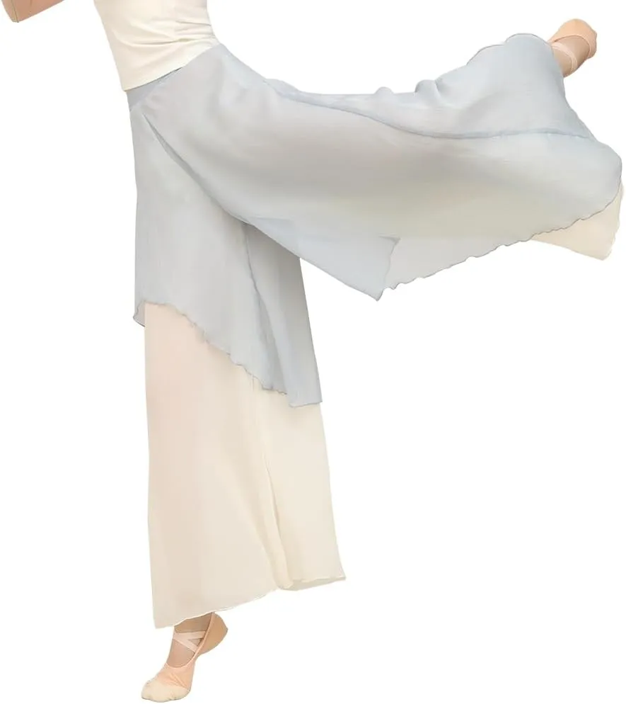 ROYAL SMEELA Chiffon Palazzo Pants for Women - Wide Leg, High Waist, Flowing, Boho Style