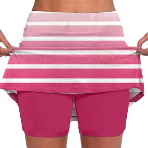 Skorts for Woman 2025 Summer with Pockets Casual Soft Breathable Tennis Golf Skirts Plus Size Pants Running Outfits