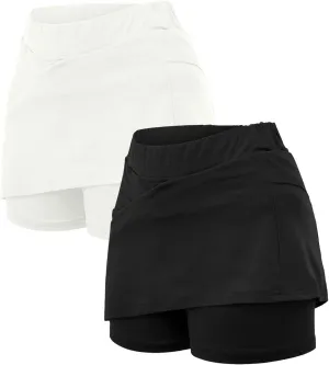 Skorts for Woman 2025 Summer with Pockets Casual Soft Breathable Tennis Golf Skirts Plus Size Pants Running Outfits