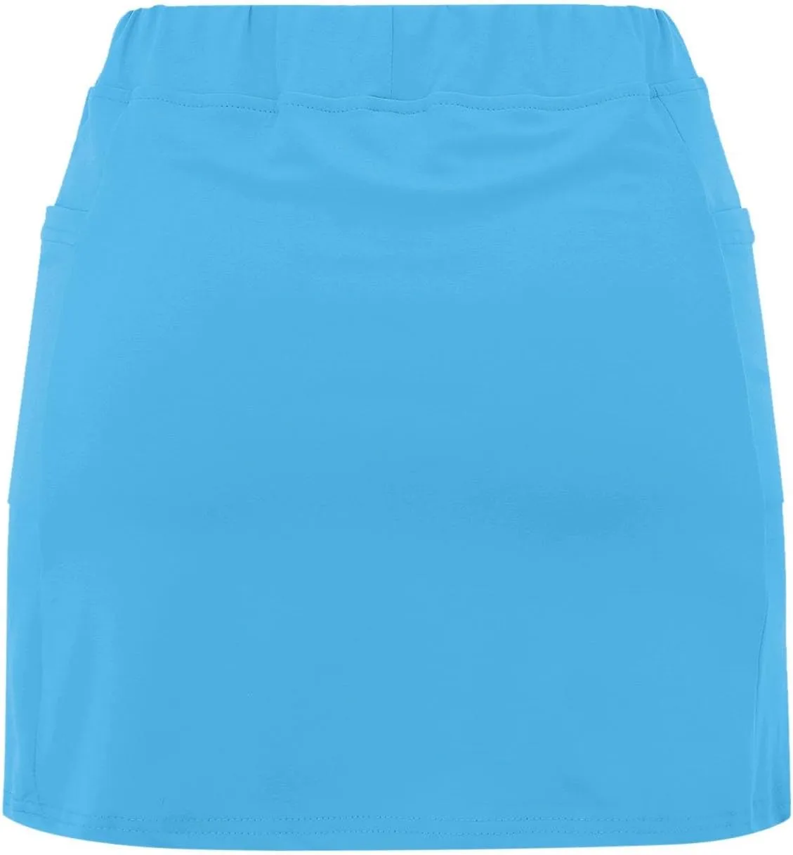 Skorts for Women Dressy Casual Plus Size High Waist Skirt Shorts Underneath Tummy Control Tennis Skorts with Pockets