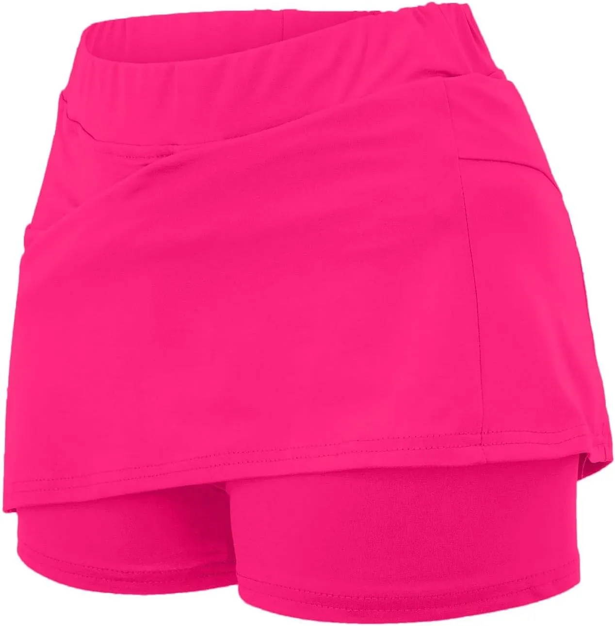 Skorts for Women with Pockets Casual Tennis Athletic Golf High Waist Mini Skirt with Shorts Summer Beach Yoga Shorts