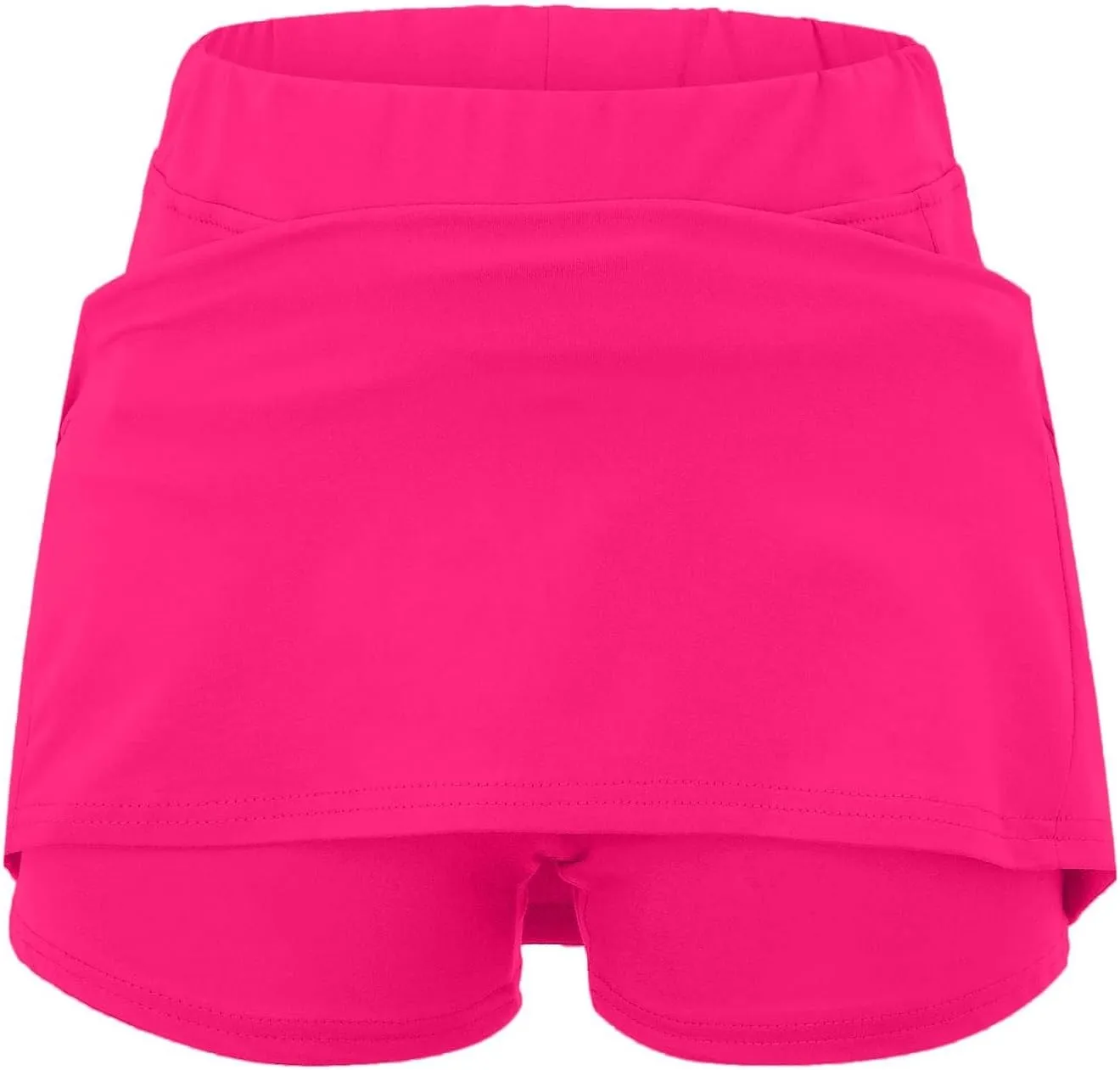 Skorts for Women with Pockets Casual Tennis Athletic Golf High Waist Mini Skirt with Shorts Summer Beach Yoga Shorts