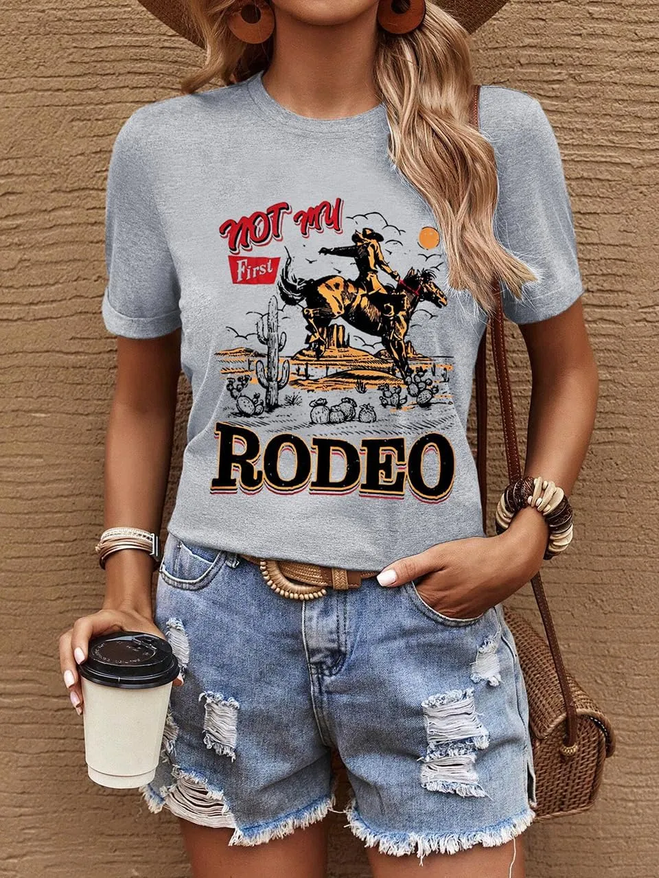 Some of Y'all Don't Know What Happened to Earl It Shows Shirts Women Retro Steer Skull Western Tops