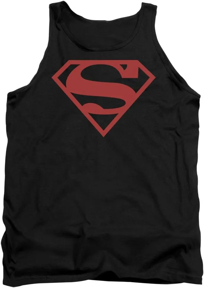 Superboy Red Symbol Tank Top