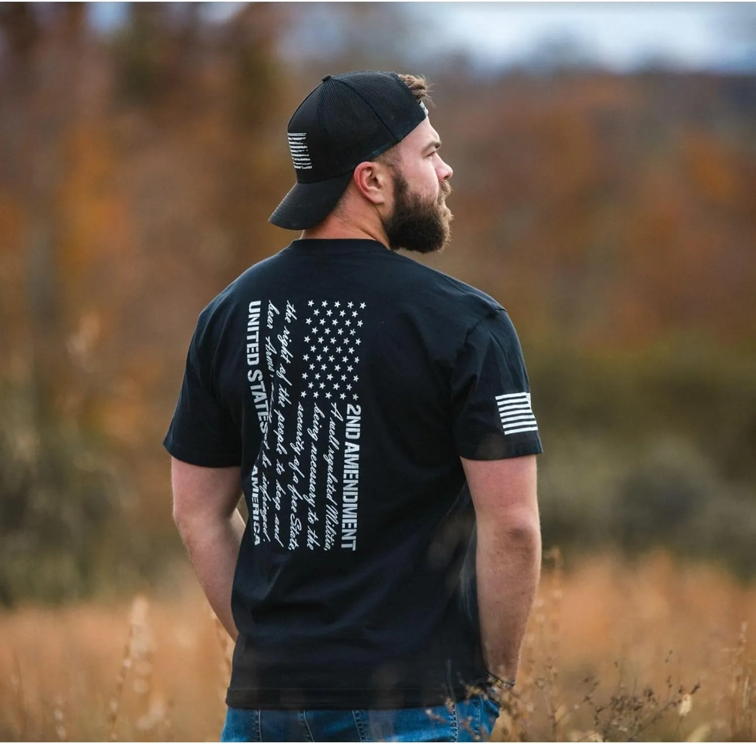 Tactical Pro Patriotic Shirts - American Flag Shirts for Men | Classic Fit Short Sleeve Shirt - Patriotic T-Shirts for Men