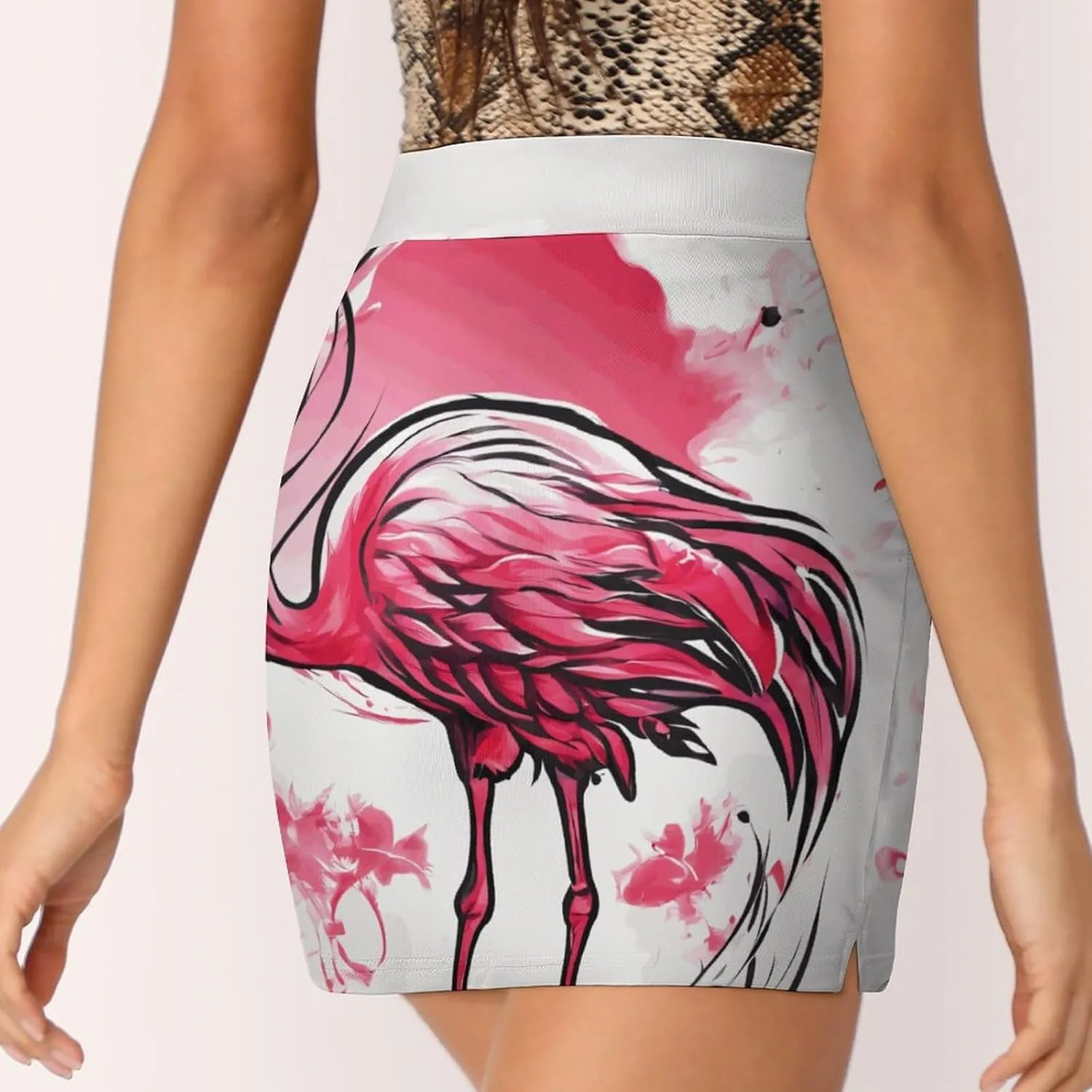 Tennis Skirts for Women High Waist Colorful Dragons Athletic Golf Skorts Skirts with Pockets