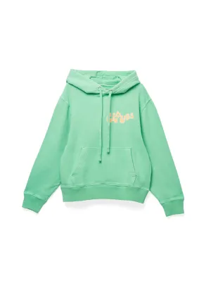 The Haas Brothers Clouds Adult Unisex Hoodie in Green