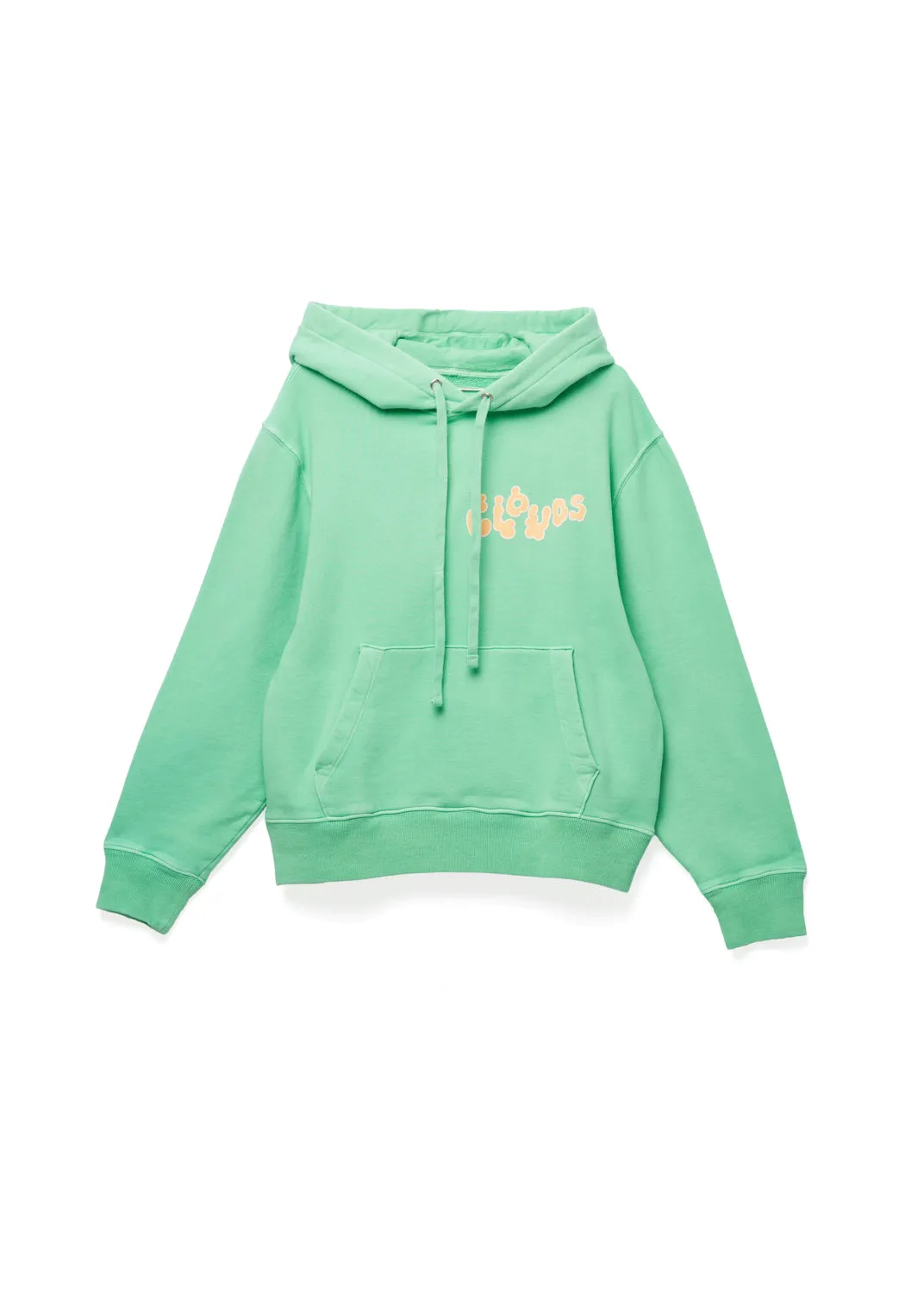 The Haas Brothers Clouds Adult Unisex Hoodie in Green