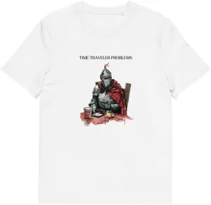 Time Traveler Problems T-Shirt - Unisex Sci-Fi Tee, Organic Cotton, Funny Space Time Graphic Shirt