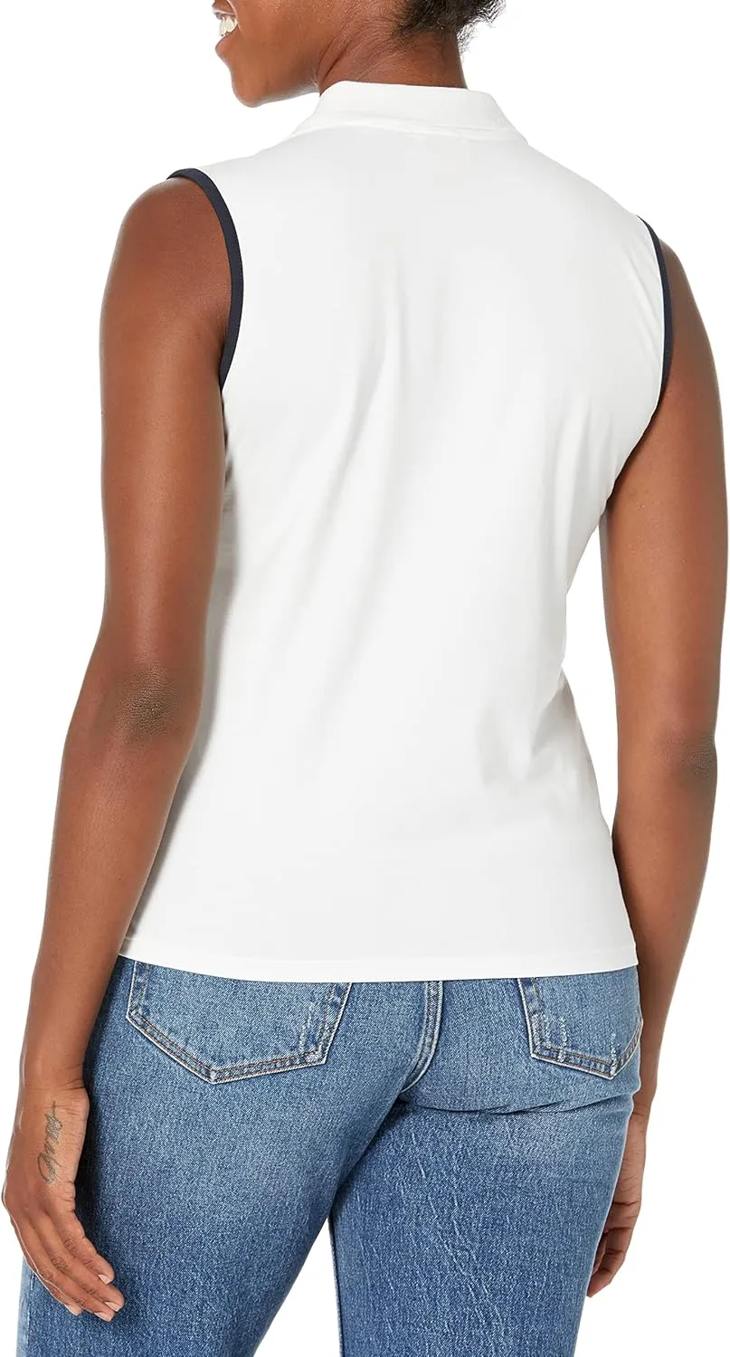 Tommy Hilfiger Women's Johnny Collar Polo Tank Top T-shrit