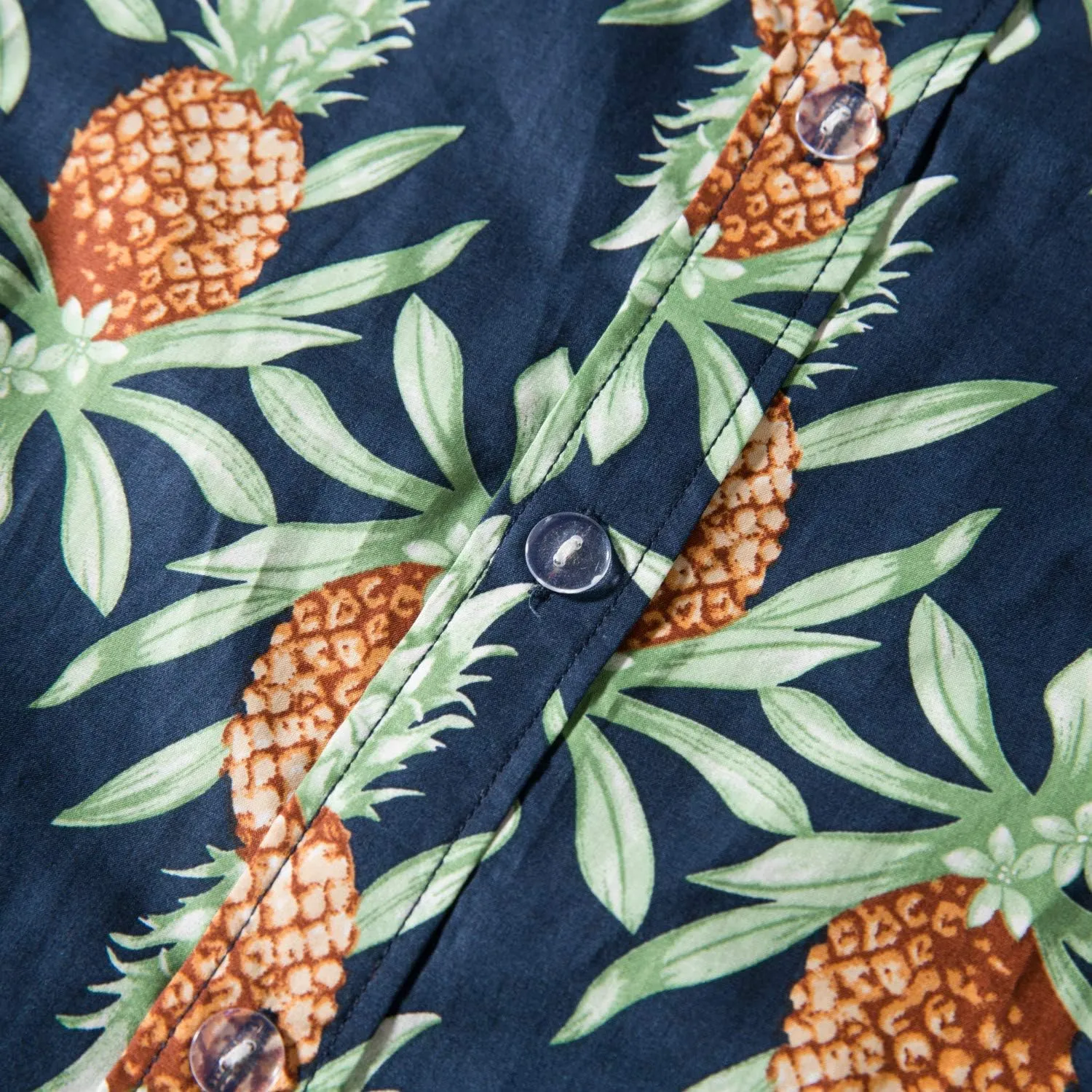 TUNEVUSE Mens Flower/Pineapple/Bird Print Hawaiian Short Sleeve Shirt Casual Button Down Tropical Shirt