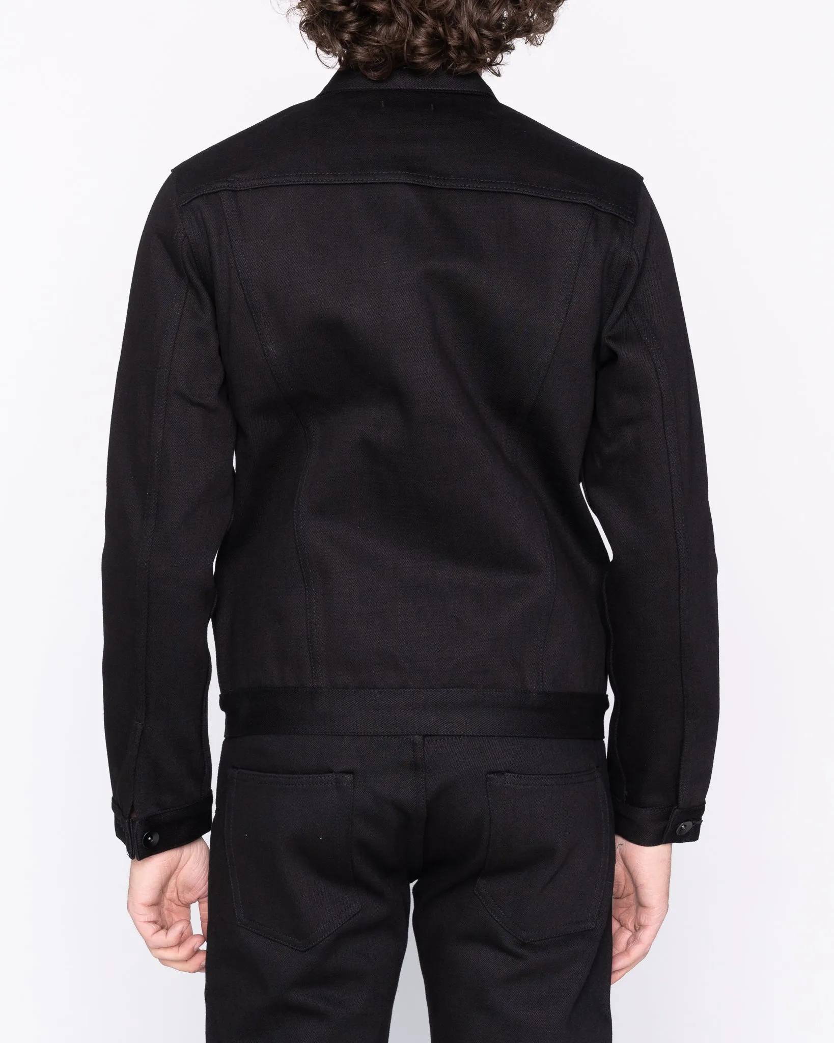 Unbranded UB942 Denim Jacket - 21oz Black Selvedge