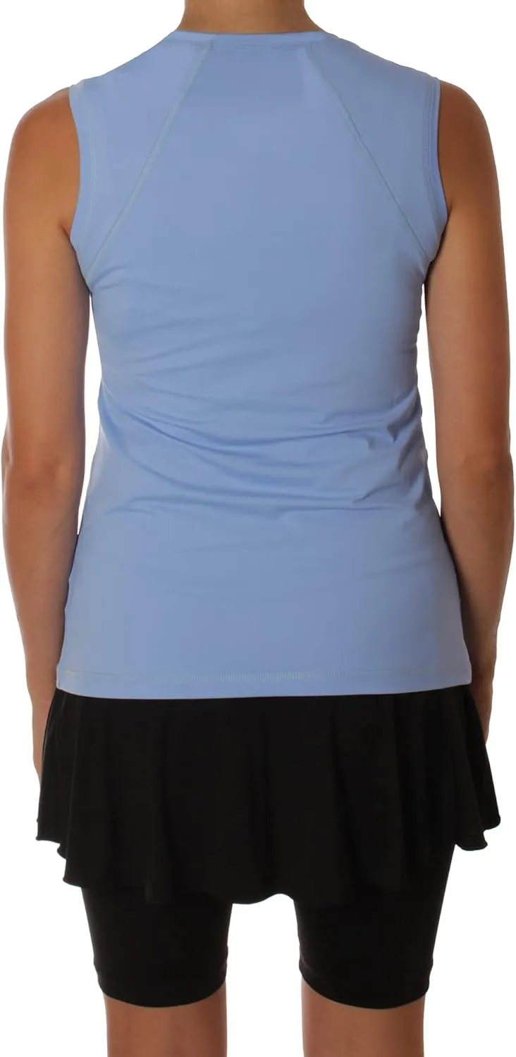 UV Colors Womens Sleeveless Tennis Shirt