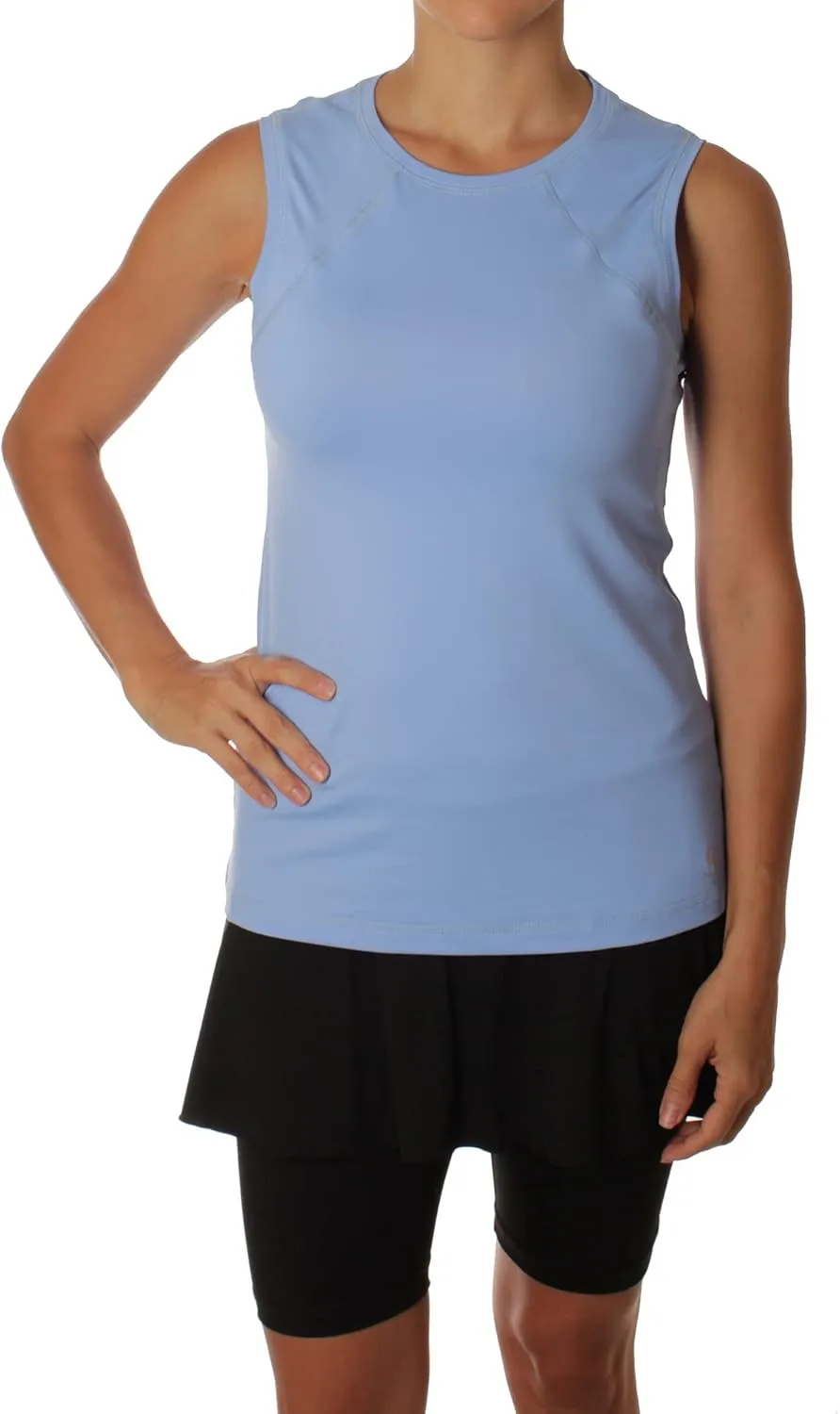UV Colors Womens Sleeveless Tennis Shirt
