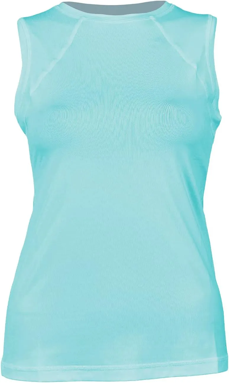 UV Colors Womens Sleeveless Tennis Shirt