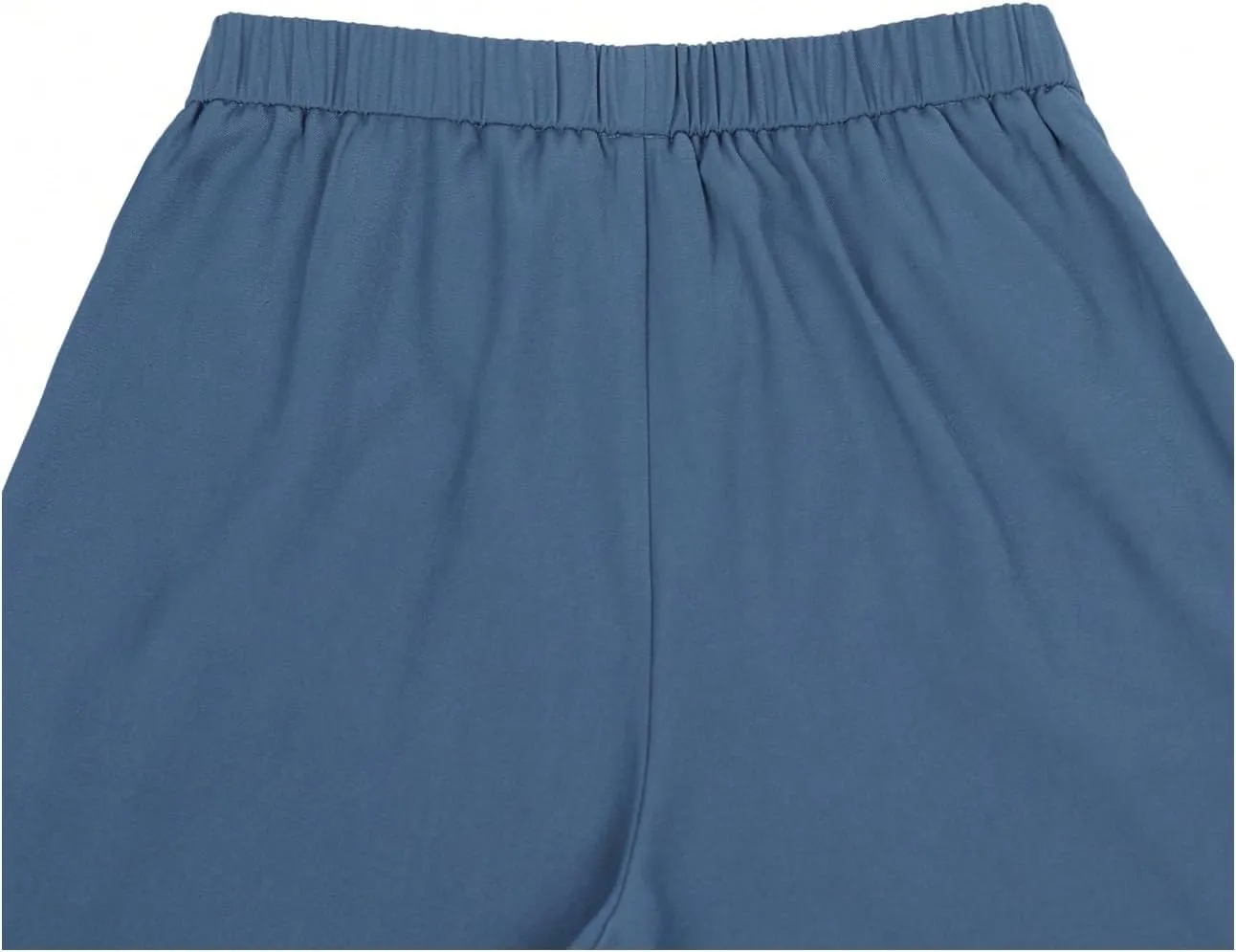 Verdusa Men's Elastic Waist Belted Harem Pants Trousers with Pockets
