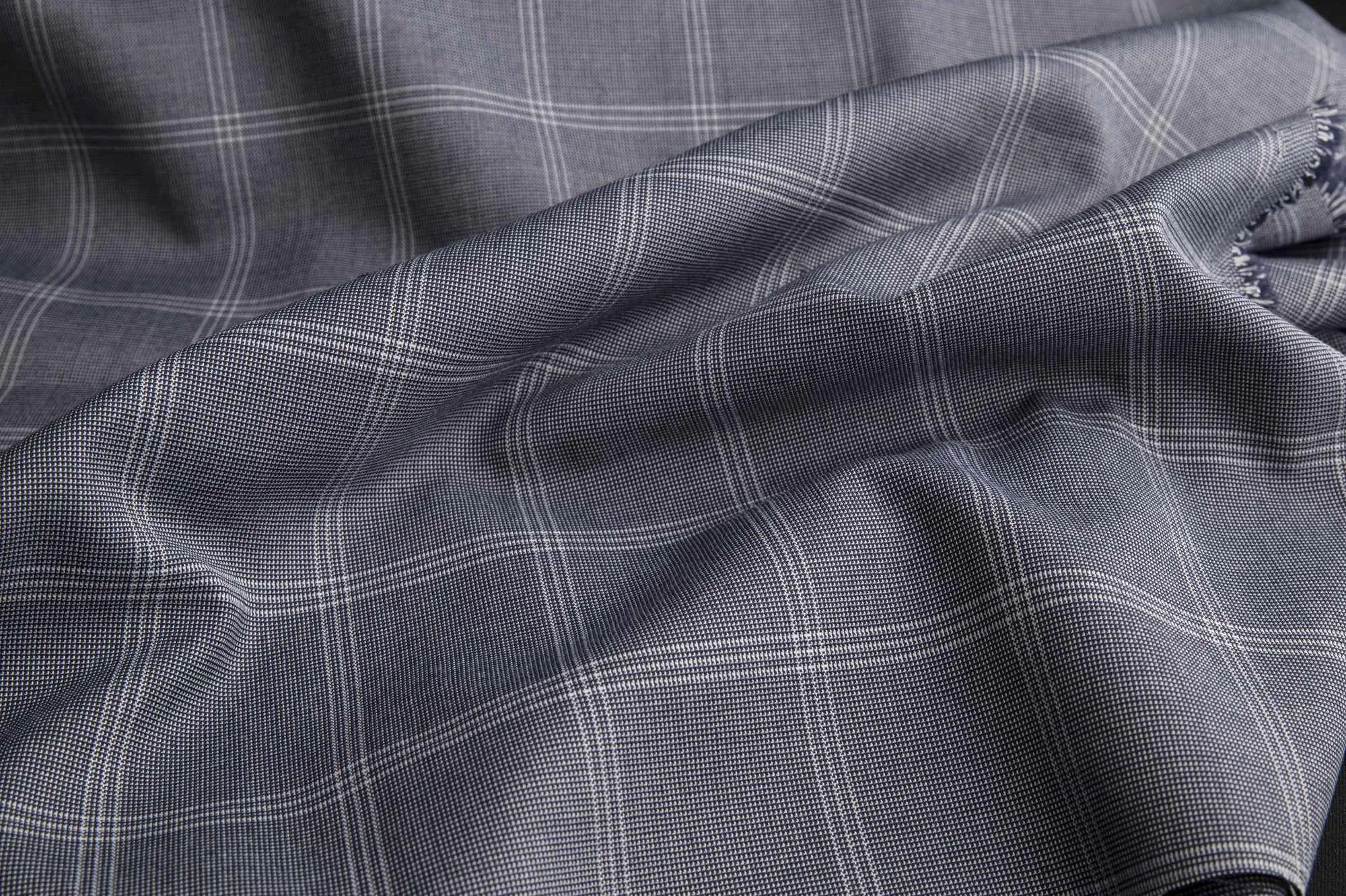 Windowpane Stretch for Suits - ROTHAY