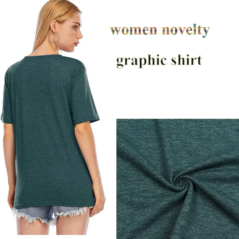 Women Novelty Shirt I Like Murder Shows Friends Horror Tee Maybe 3 People Funny Graphic Casual Athletic Tops