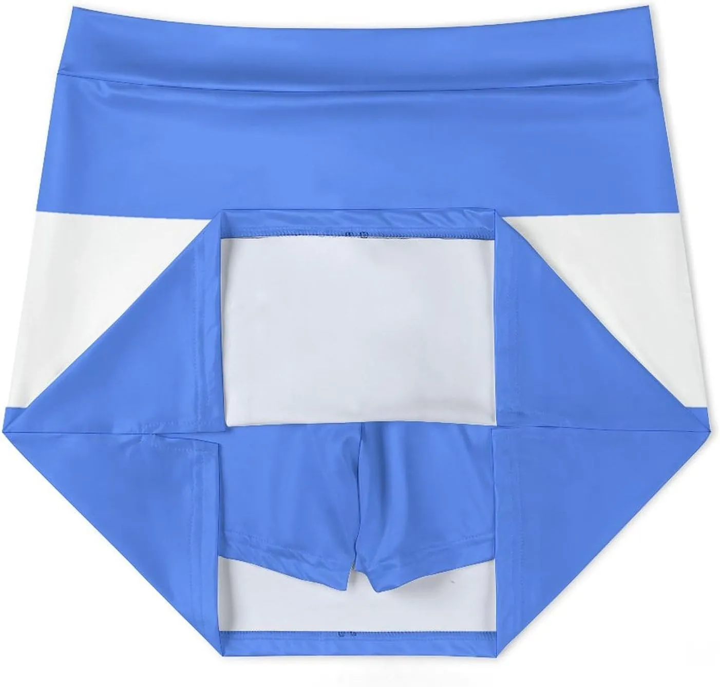 Women's El Salvador Flag Tennis Skirt Casual A-line Light-Proof Trouser Skirt with Shorts Pockets