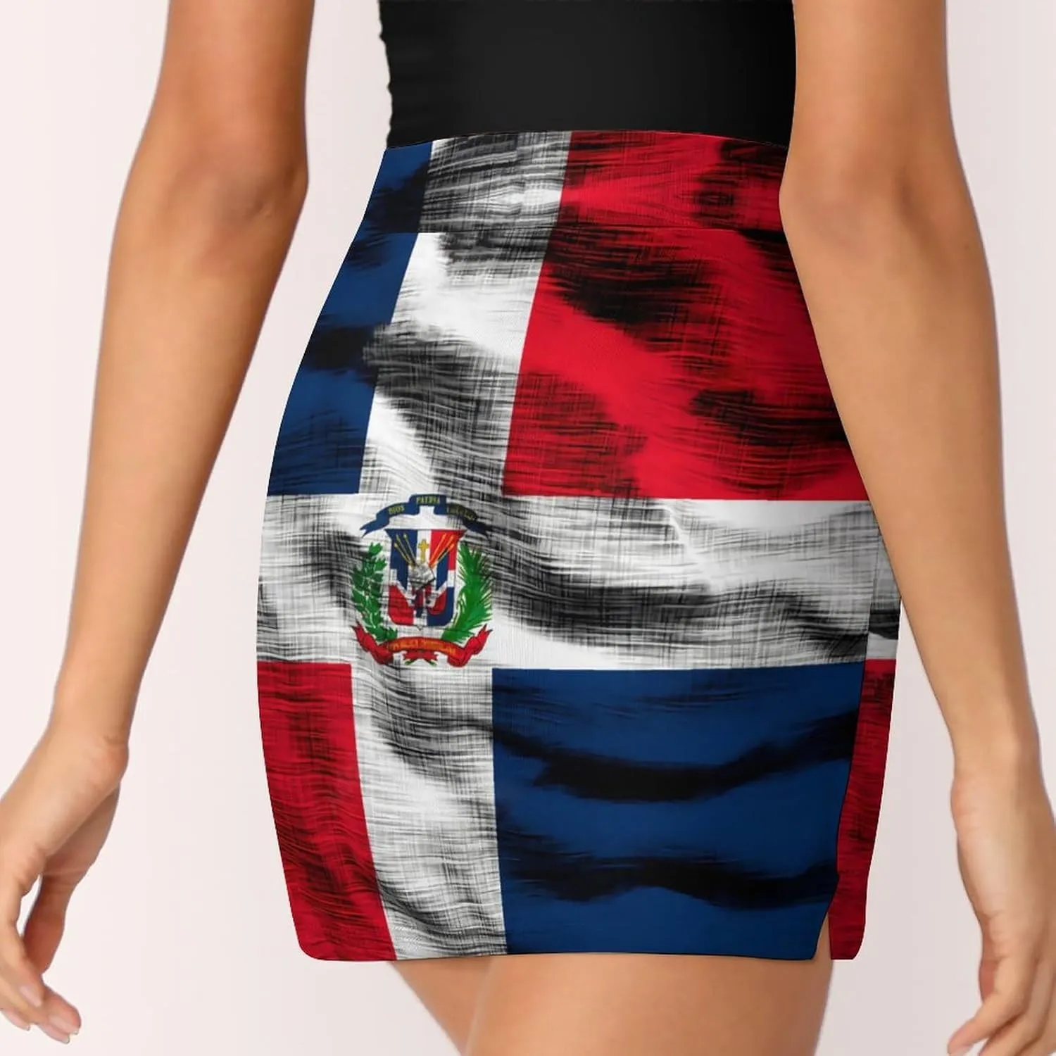 Women's Gay-Pride-Flag Tennis Skirt A-line Light-Proof Trouser Skirt with Shorts Pockets
