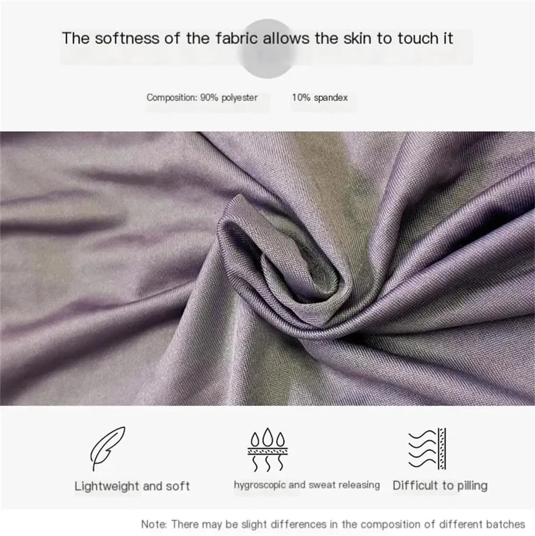 Women's Lightweight Loose Yoga Shirts Short Sleeves Crewneck Sport T-Shirt Breathable Quick Dry Shirt