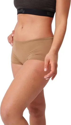 Women's Merino Boy Short By Woolly | RWS Certified | Soft, Breathable, Seattle Designed