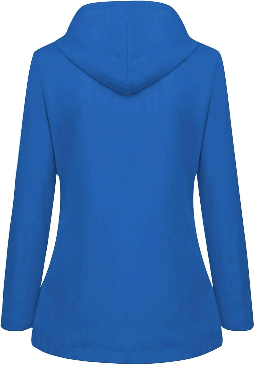 Women's Waterproof Rain Jacket Lightweight Long Hooded Windbreaker Raincoat for Hiking Travel Outdoor
