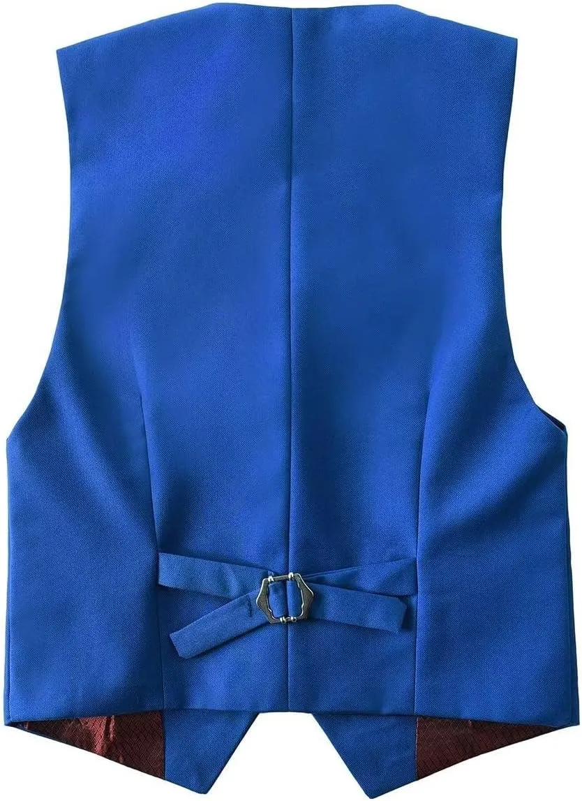YuanLu Kids Suits for Boys Tuxedo Wedding Ring Bearer Outfit Boy Toddler Suit Formal Vest Set